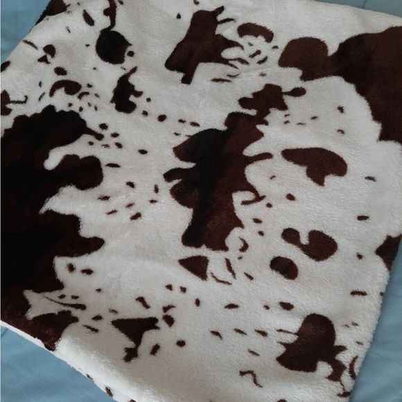 Faux Cow Print Cushion Cover (Case Only) - Picture 8 of 10